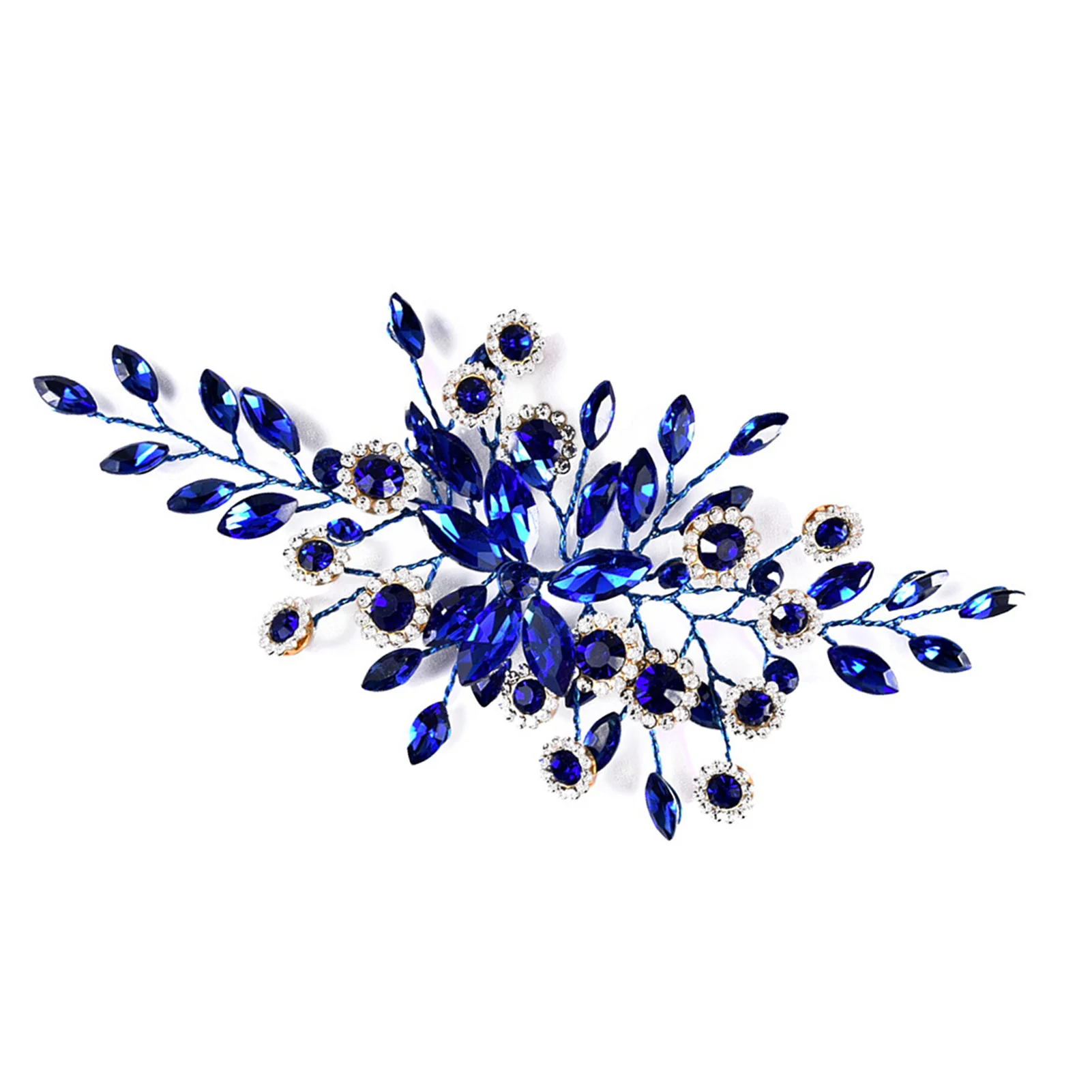 

Black/Blue/Green Rhinestone Hair Pendant Steadily Hold Elegant Style Hair Accessories for Women Fashion Hair Supplies