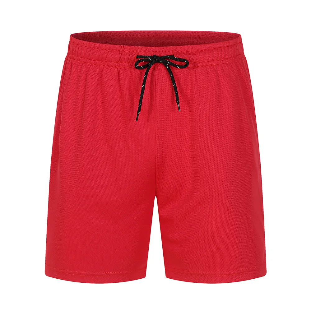 Мужские летние пляжные сетчатые шорты, спортивные шорты для фитнеса, удобные, дышащие и быстросохнущие повседневные крутые шорты