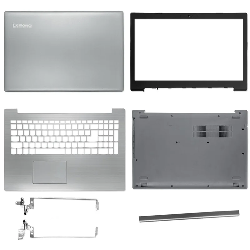 

New For Lenovo IdeaPad 330-15 330-15ISK 330-15ABR 330-15IKB LCD Back Cover Front bezel Palmrest Bottom Case Hinge Cover Silver