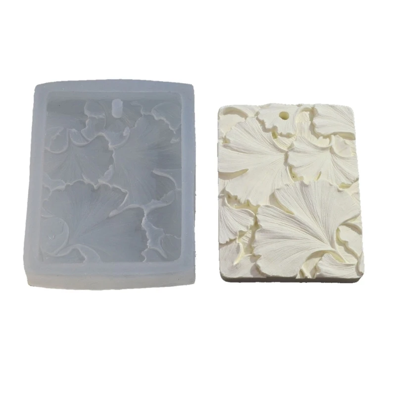 

Silicone Mold DIY Aroma Gypsum Plaster Silicone Mould For Car Pendant Flower Gypsum Plaster Crafts Molds