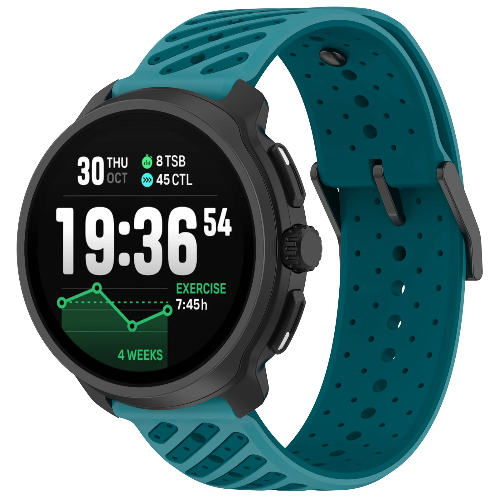 Фото Спортивный быстросъемный силиконовый ремешок для часов Suunto с шириной крепления 22 мм №2