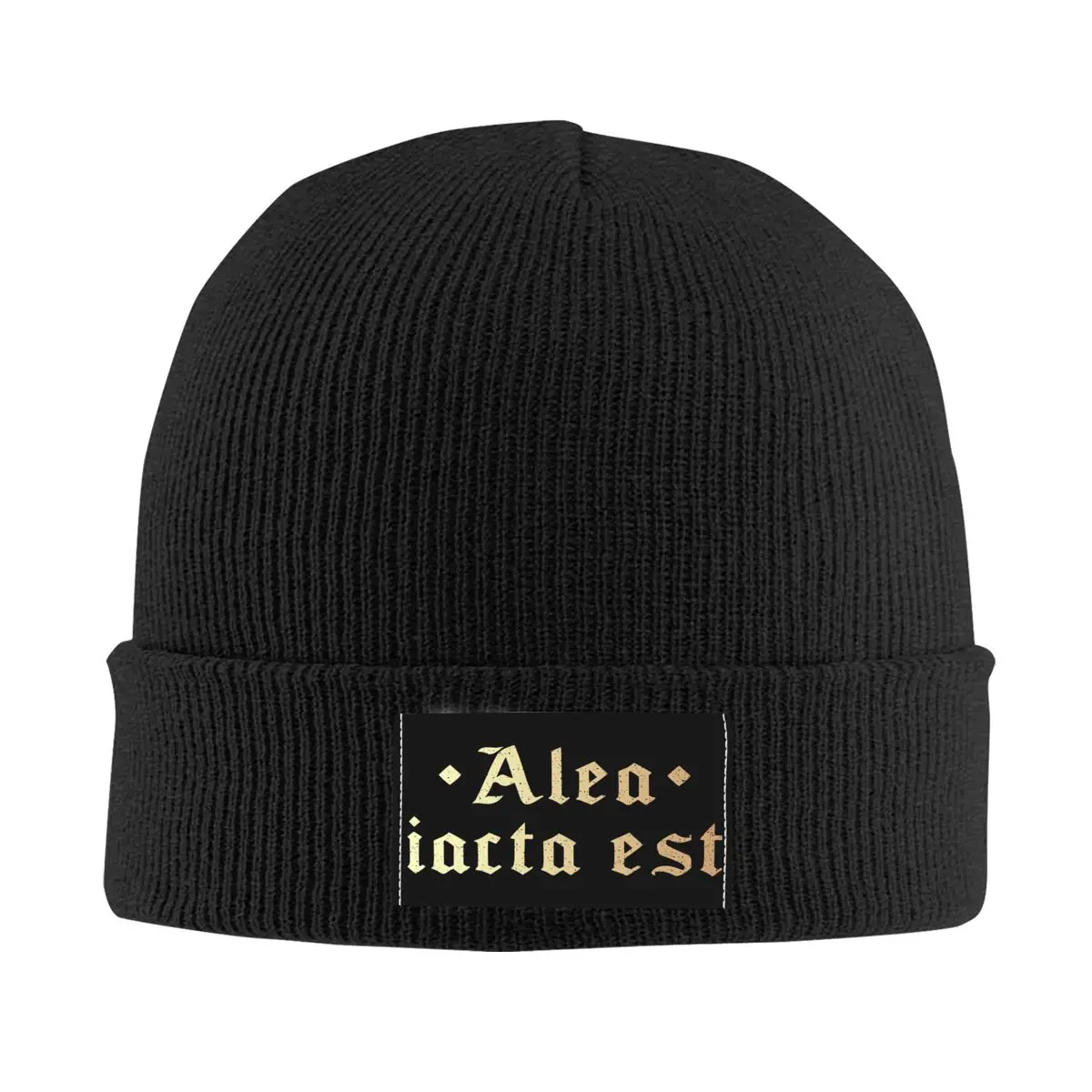 

Ancient Rome - Alea Iacta Est Knit Hat Cap Knitted Beanie Hat Beanies Cap Unisex Hipster