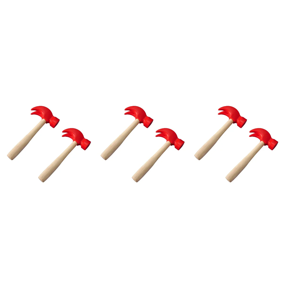 

Hammer Kids Wooden Wood Hammersmini Small Simulation Toolfunny Plaything Kid Shellfish Play Pretend Toddler Mallet Tiny