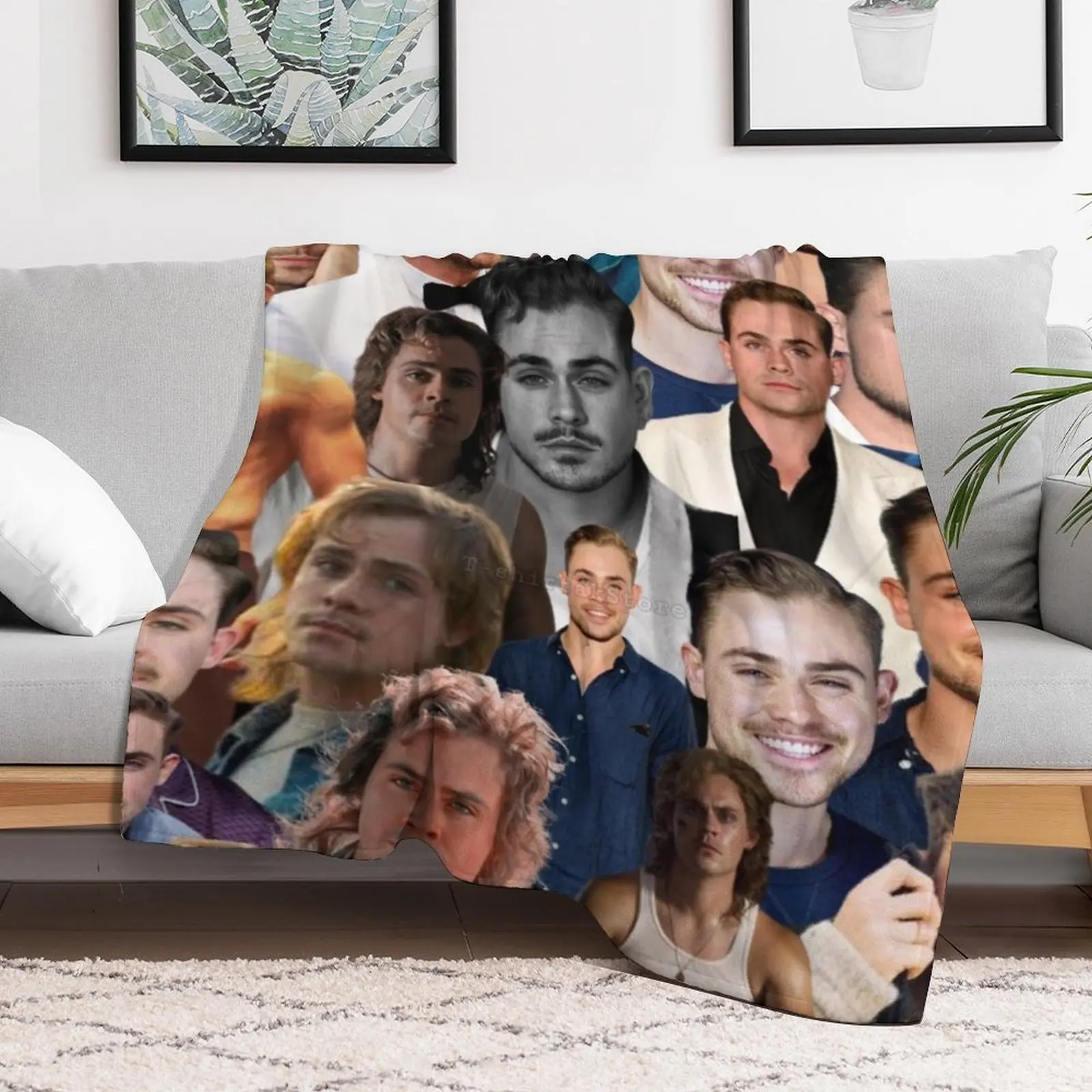 dacre montgomery фотоколлаж пледы идеи подарков на день Святого Валентина волосатые