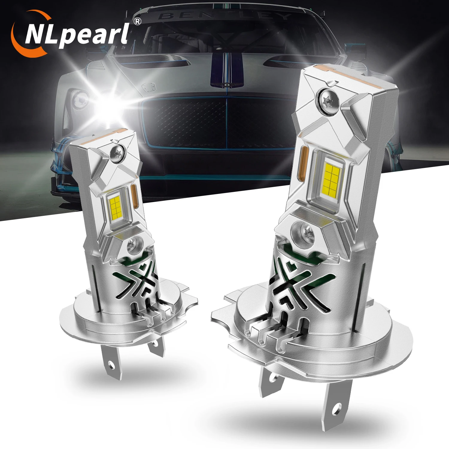 

2 шт., автомобильные фары с вентилятором, 60 Вт, 6500 лм, 12 В, к