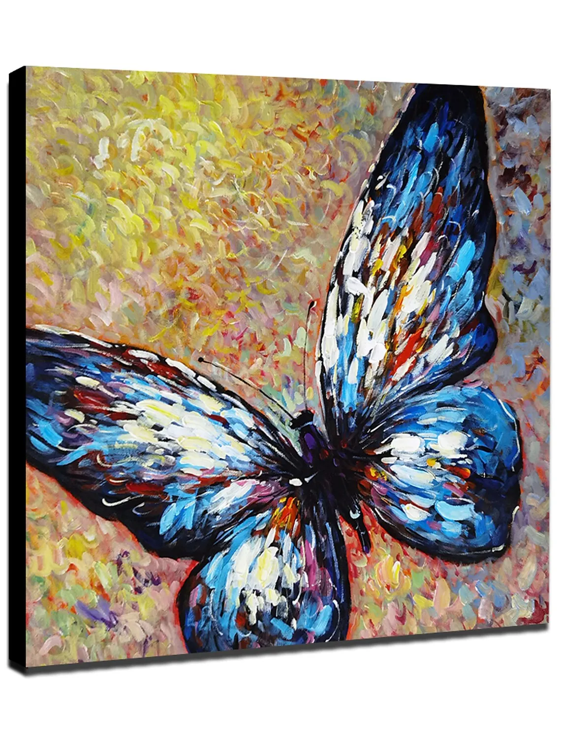 Недорогие картины маслом-картина маслом ручной работы ручная роспись настенное