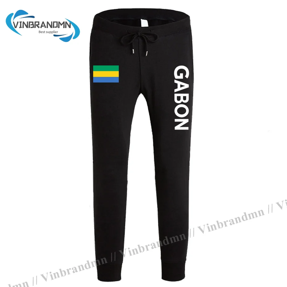 

Gabonese Republic Gabon Gabonaise GAB GA mens pants joggers jumpsuit sweatpants track sweat fitness fleece tactical casual NEW