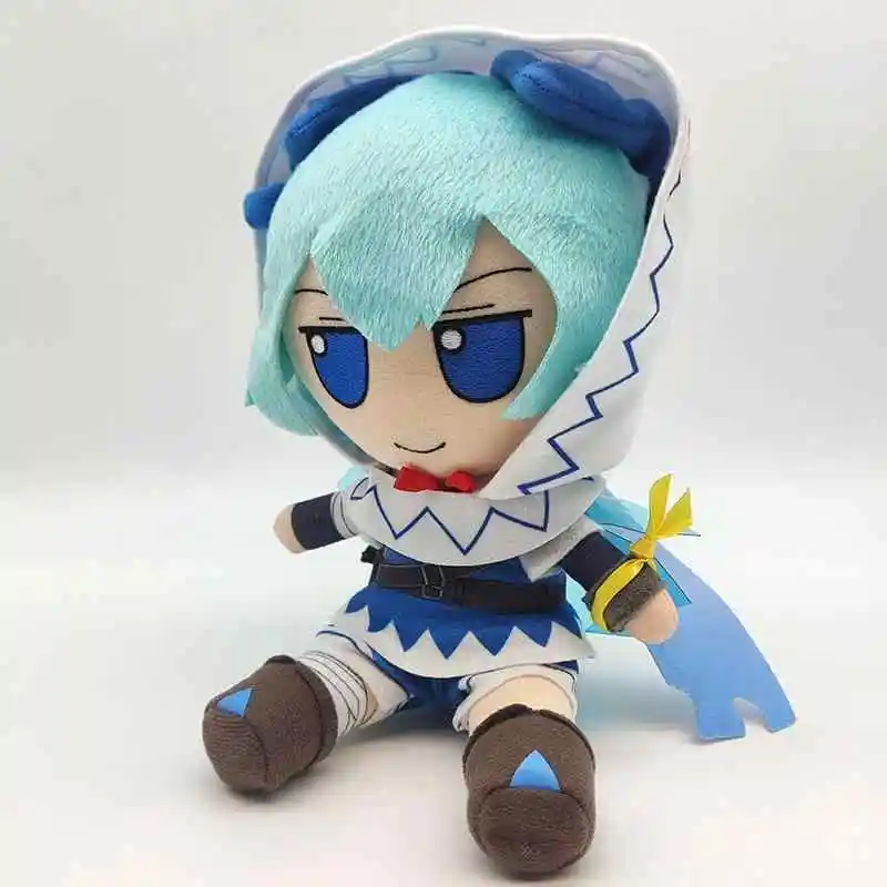 Аниме Touhou Project Cirno Hero of Ice Fairy Fumo милая подушка Kawaii плюшевая для сидения девочек