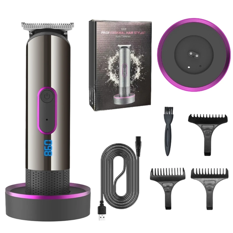 

Hair Cutting Kit for Men Women & Children with Guide Combs for Smooth Help You Trim More Easily and Accurately New Dropship