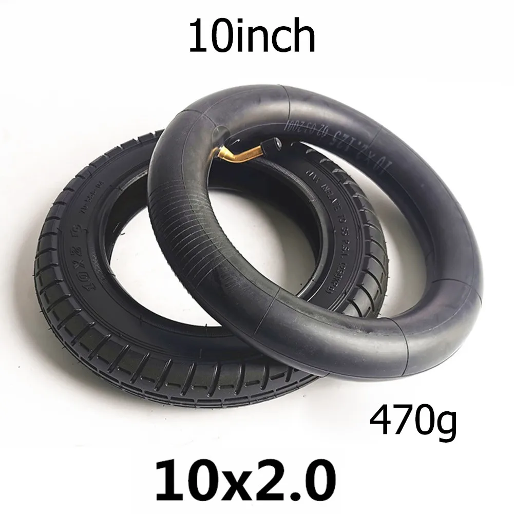 10 Inch 10X2.0 Inflated Tyre And Inner Tube Scooter Thickened Tire Tyre Outer Inner Tube Electric Scooter Thickened Tire Tyre enlarge