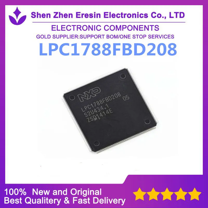 

Free shipping 1PCS/LOT LPC1788FBD208 QFP208 New and original