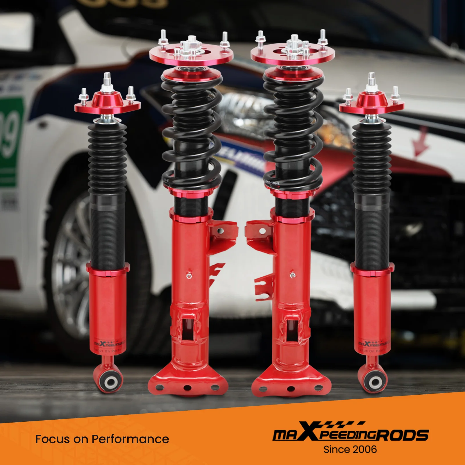 

Adjustable Height Coilover For BMW 3 E36 Coilovers 318i/323i/325i/328i 1991-1999 for 4-door sedan 316i 318is 320i 325i 325is