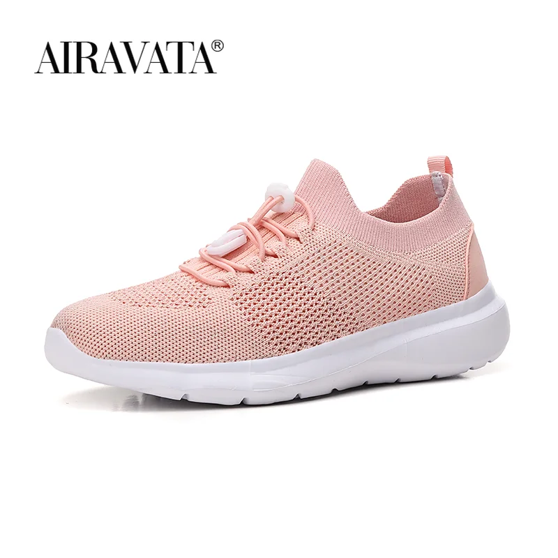 

Кроссовки женские из дышащего сетчатого материала, на шнуровке