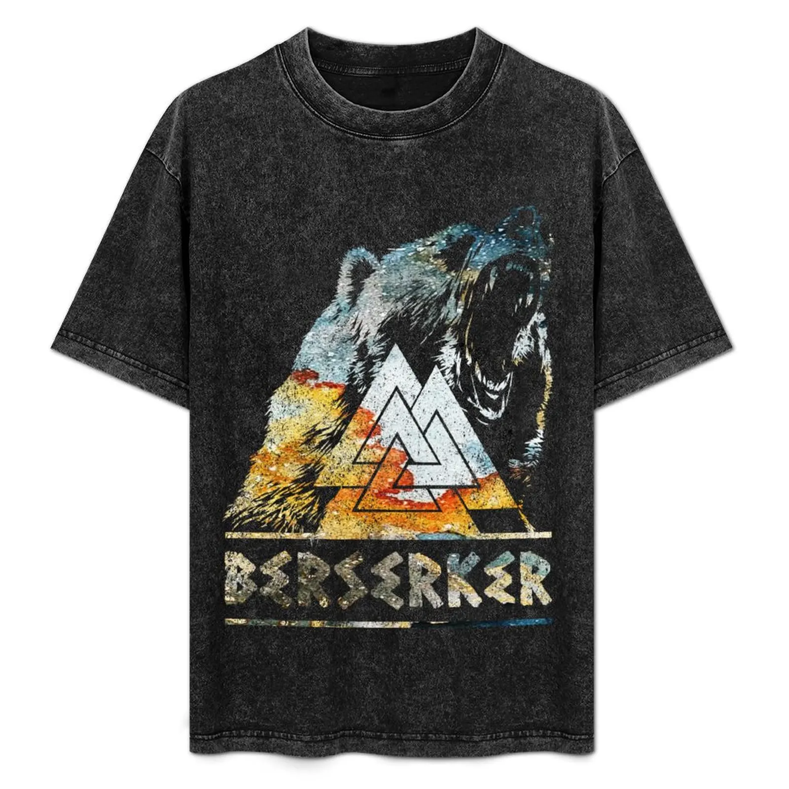 Футболка Berserker Viking Valknut с символом викингов быстросохнущая футболка графическим
