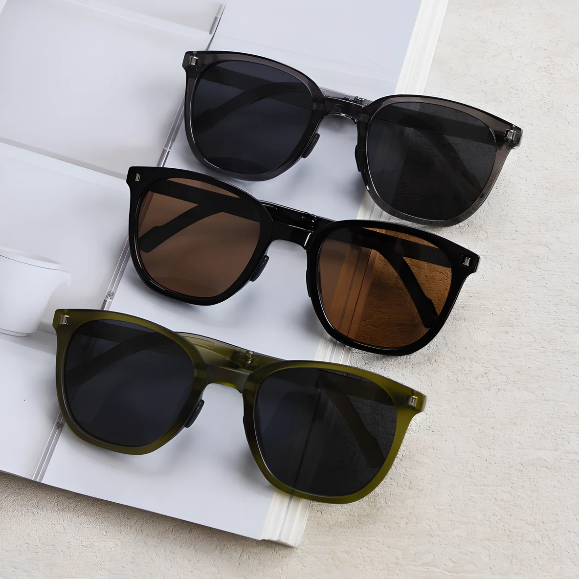 Инновационные Новые складные солнцезащитные очки TR90 стильные унисекс винтажные