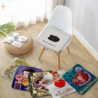 disney snow white four seasons chair cushion soft office car seat comfort breathable 45x45cm buttocks pad