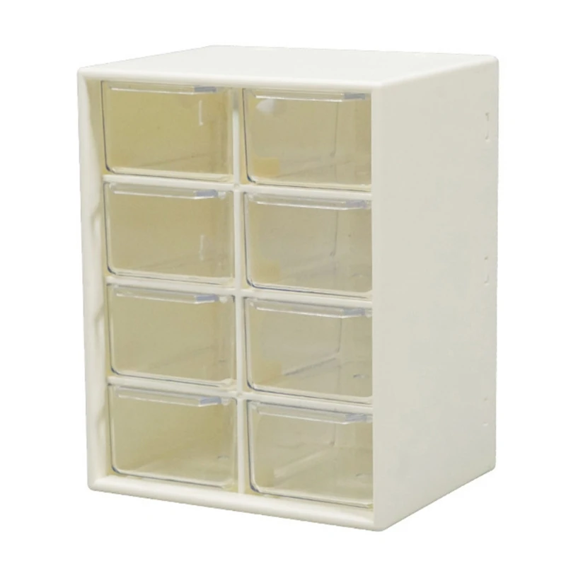 

Eight-grid Storage Box Closet Holder Desktop Jewelry Makeup Storage Container