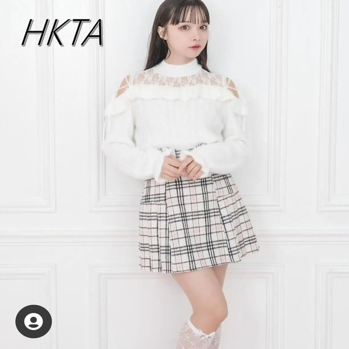 Японский свитер Hc женский норковый плюшевый пушистый с открытыми плечами и