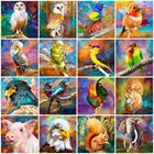 AZQSD 5D DIY Алмазная вышивка Сова попугай слон домашний декор Алмазная картина белка животное Рукоделие набор рукоделие