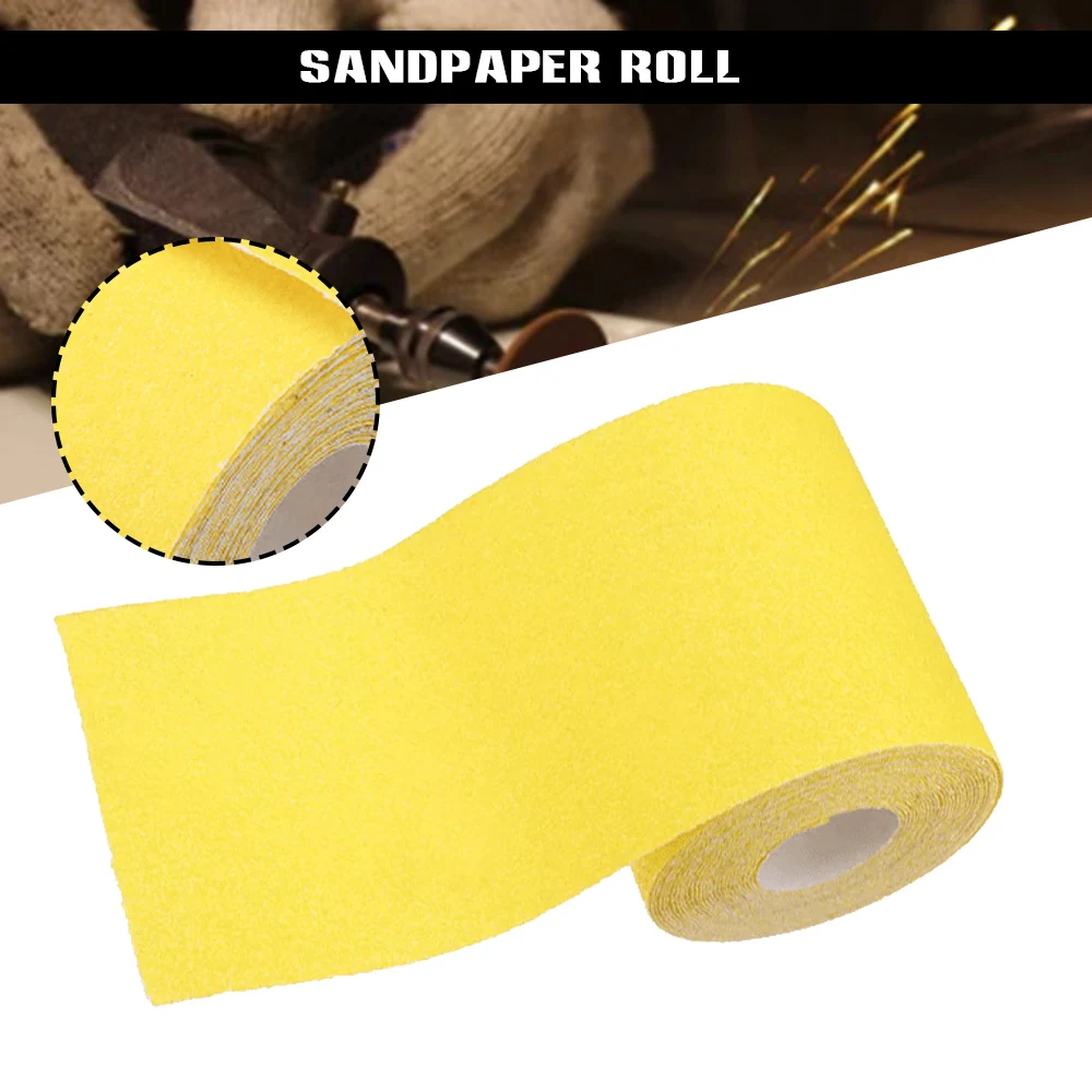

Flocking Sandpaper Roll Polishing Sheet for Woodworking Air File Board Sanders Sandpaper Roll 1 Inch Wide Home