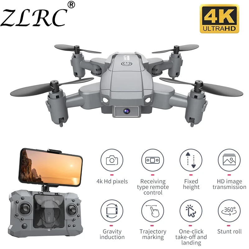

ZLRC KY905 мини камера для дрона HD Wifi складной Квадрокоптер Профессиональный с одной кнопкой возврат 360 Вращающаяся фотоигрушка
