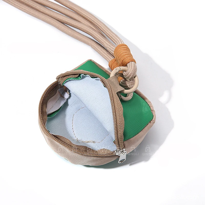 Новый шейный ремешок для монет женский милый маленький лисий подвесная сумка