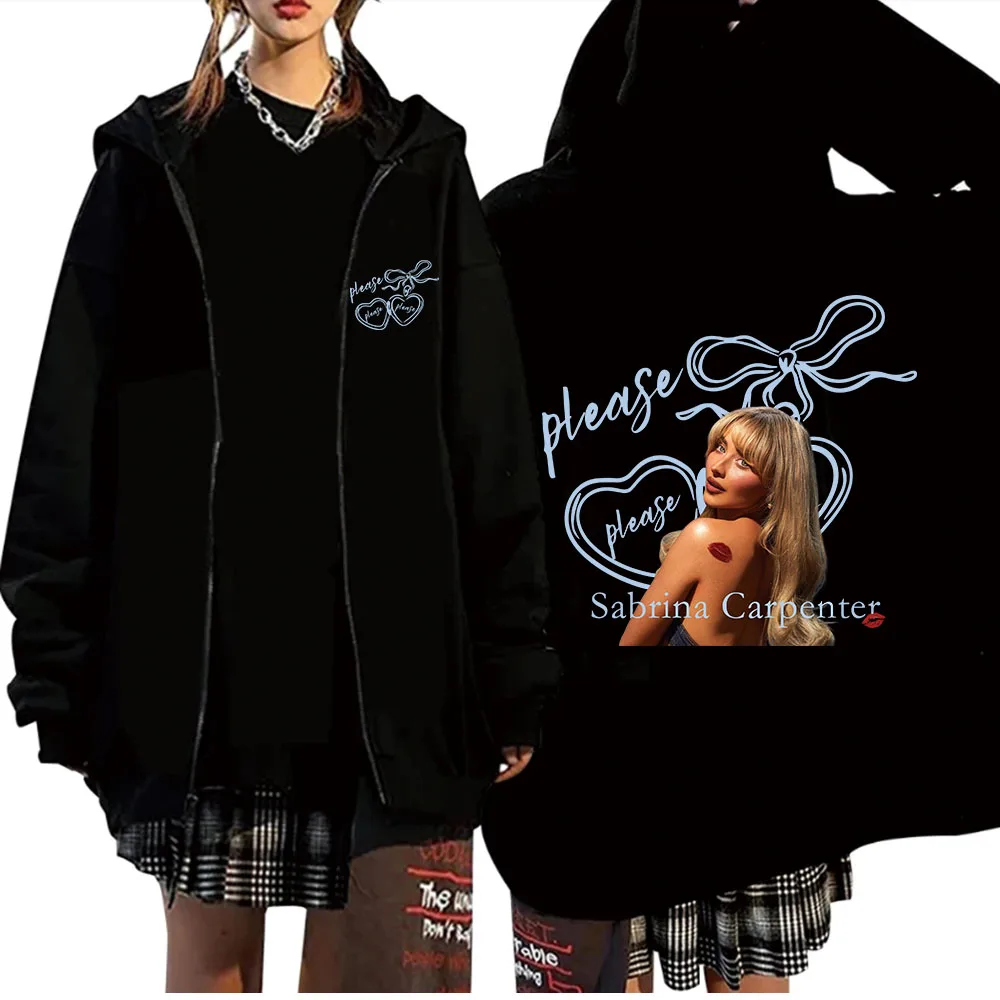 Толстовка Sabrina плотника на молнии худи плотник Merch подарок для фаната унисекс