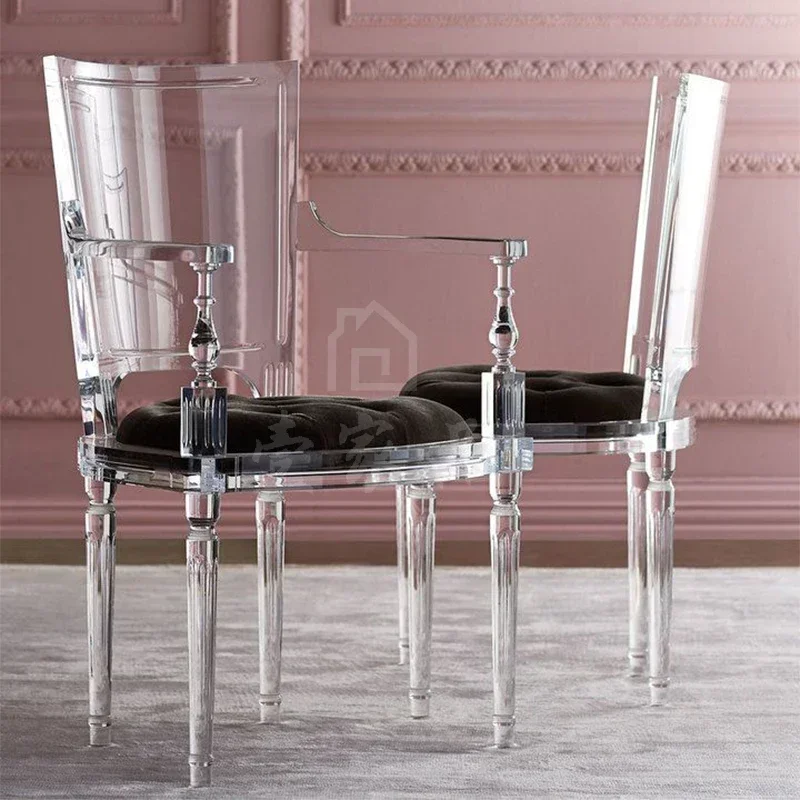 Сетчатые красные стул для макияжа дизайнерские скандинавские роскошные