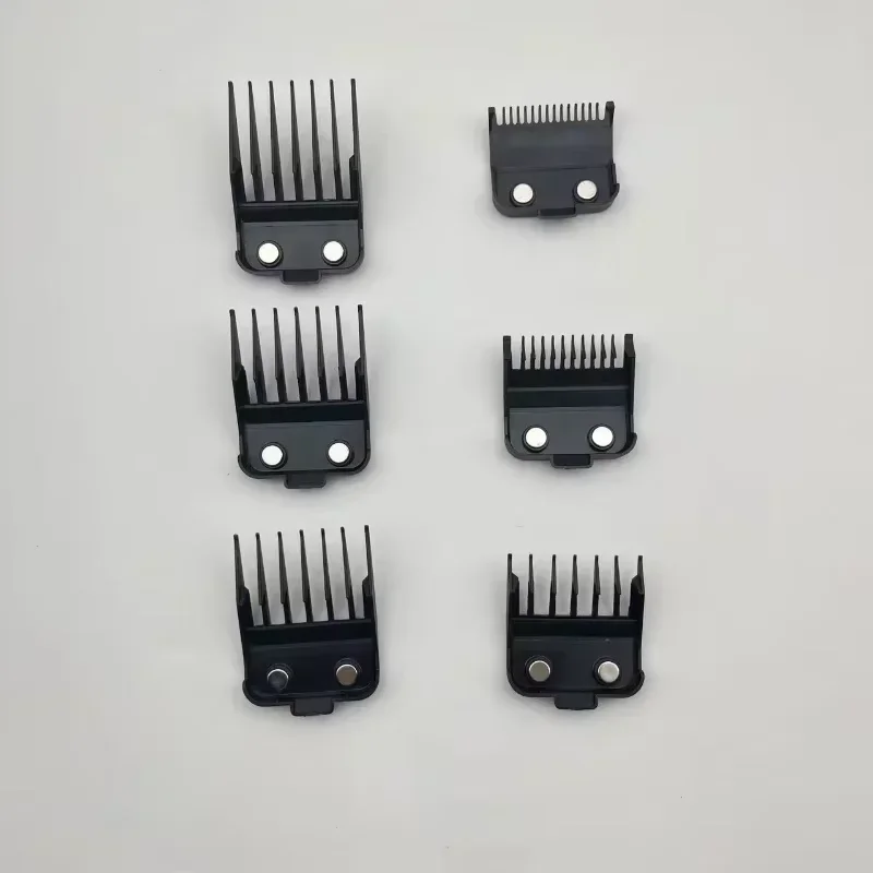 Фото Профессиональные расчески для стрижки волос MRD, профессиональная направляющая расческа для стрижки Wahl с металлическим магнитом 1,5/3/4,5/6/10/13 мм №5