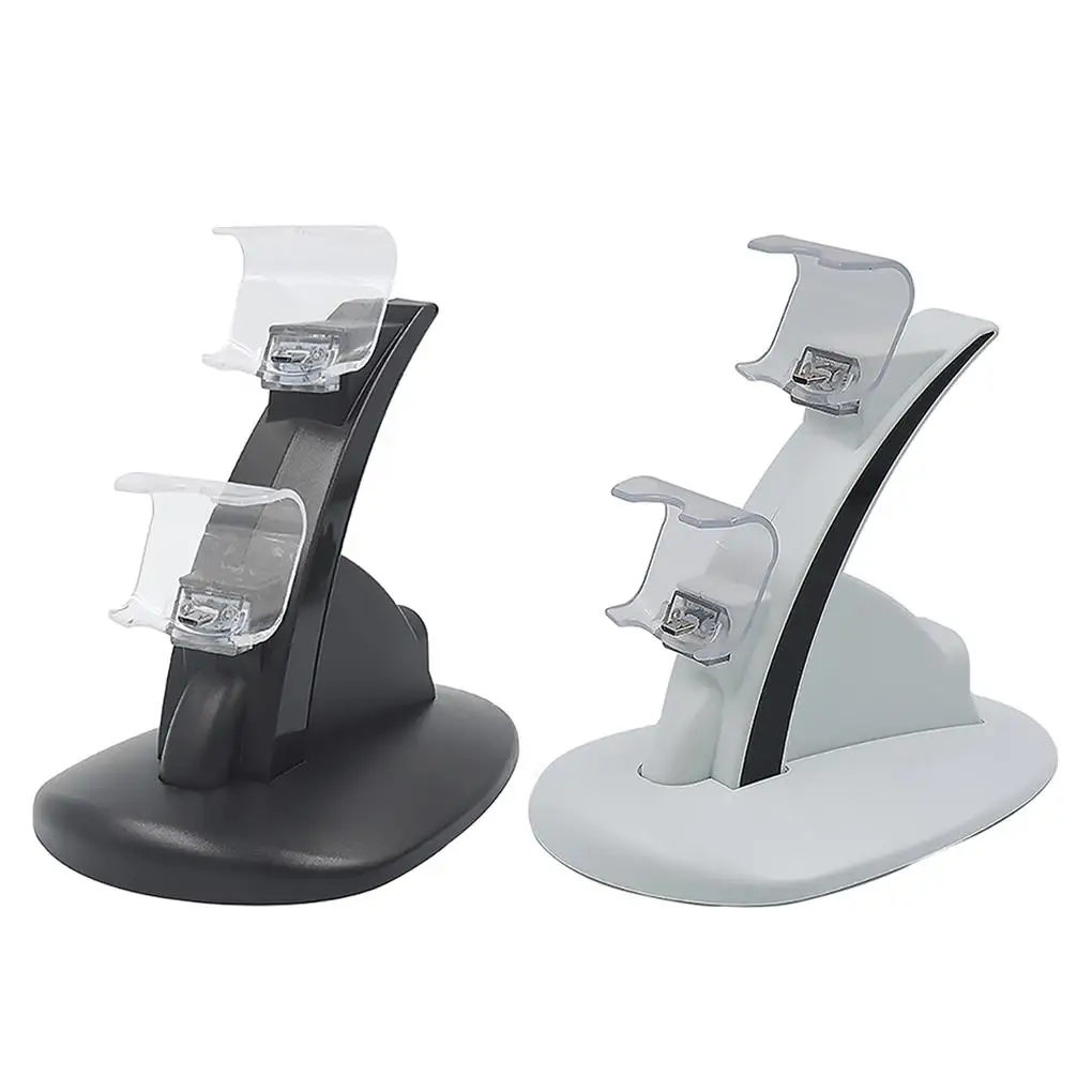 

Controller Charger Dock LED Dual USB Charging Stand Station Cradle For Sony PS4 PS4 Pro PS4 Slim