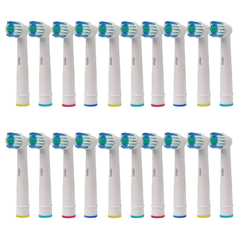 

20PCS Replacement Toothbrush Heads For Braun Electric Tooth Brush Vitality Sensitive Nozzles Teeth Whiteing SB-17
