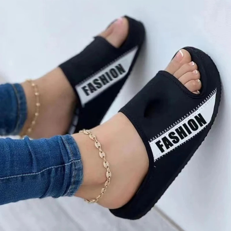 Сланцы женские на платформе повседневные шлепанцы разные цвета пляжная обувь 2022