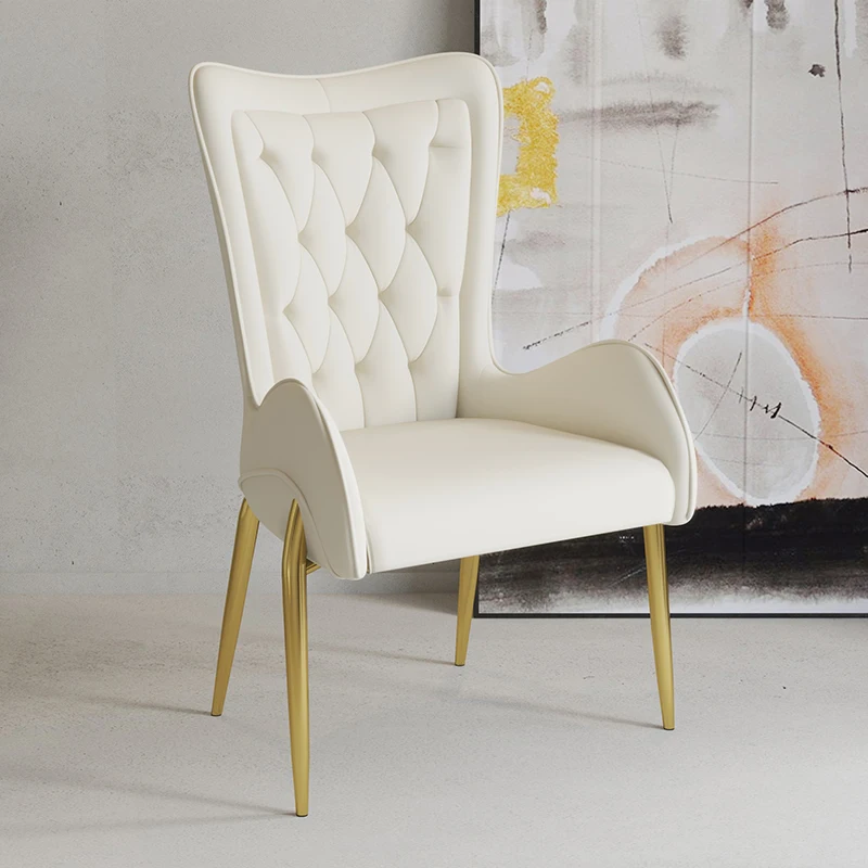 

Кресла для столовой в скандинавском стиле, индивидуальное белое кресло для отдыха в салоне, набор мебели для кухни CC50CY