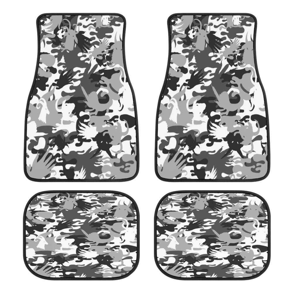 

Disruptive Pattern Car Truck SUV Carpet Floor Mats Fashion Cheetah Pattern Design Auto Carpet Floor Mats Set-4 PCS