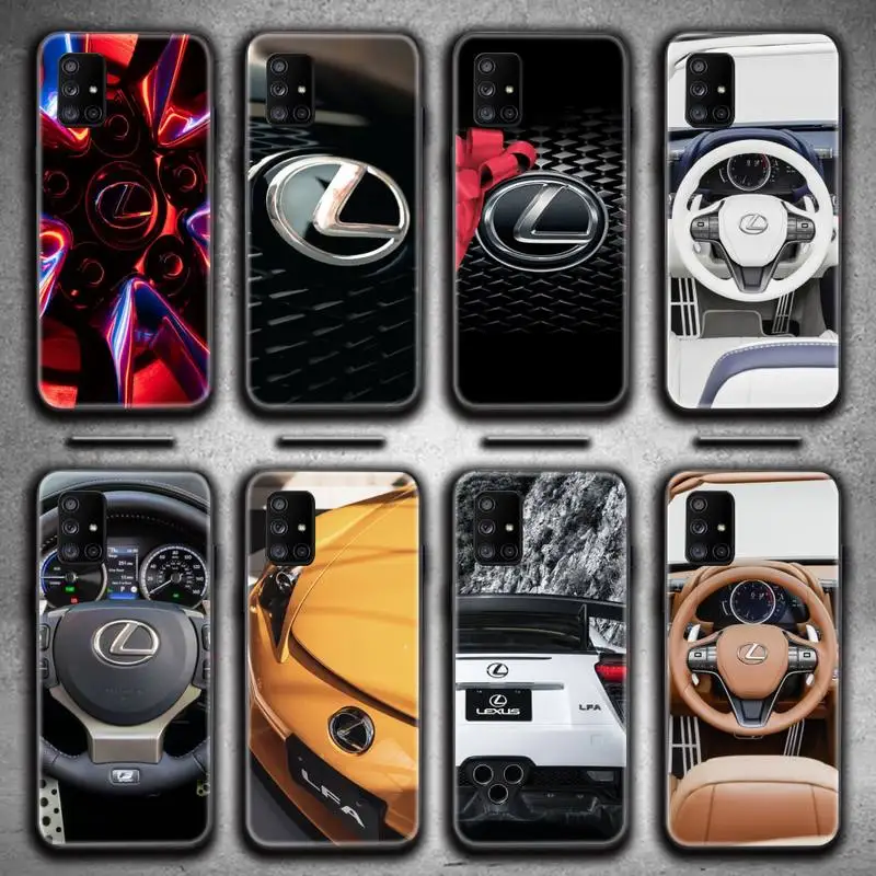 

l-Le xus cars phone case For Samsung Galaxy S 7 9 10 20 30 21 22 E PLUS ULTRA FE