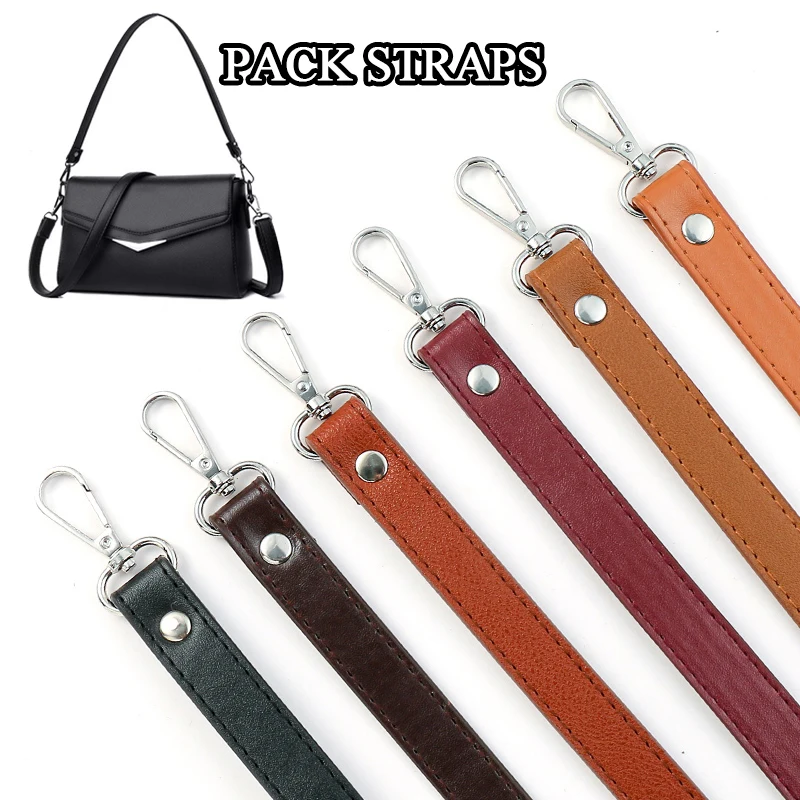 

Hot New Pu Crossbody 1.8cm Women's Bag Shoulder Strap Adjustable Handbag Strap Detachable Bag Accessories Fashion