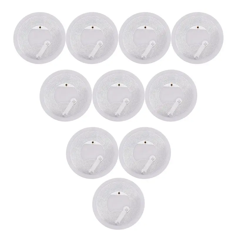 

10 шт. Fudan F08 RFID смарт-устройство управления частотой сети, записывающее устройство 13,56 МГц, копировальный аппарат, копировальный значок, 1K ключ MF ISO14443