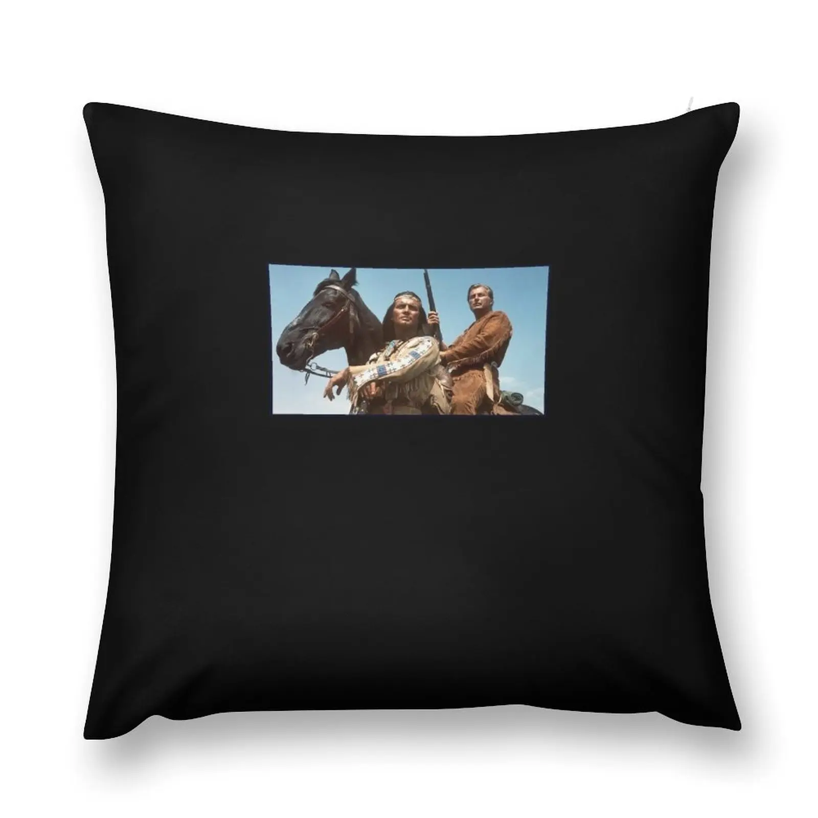 Классическая футболка winnetou and old shatterhand Набор наволочек для диванной подушки