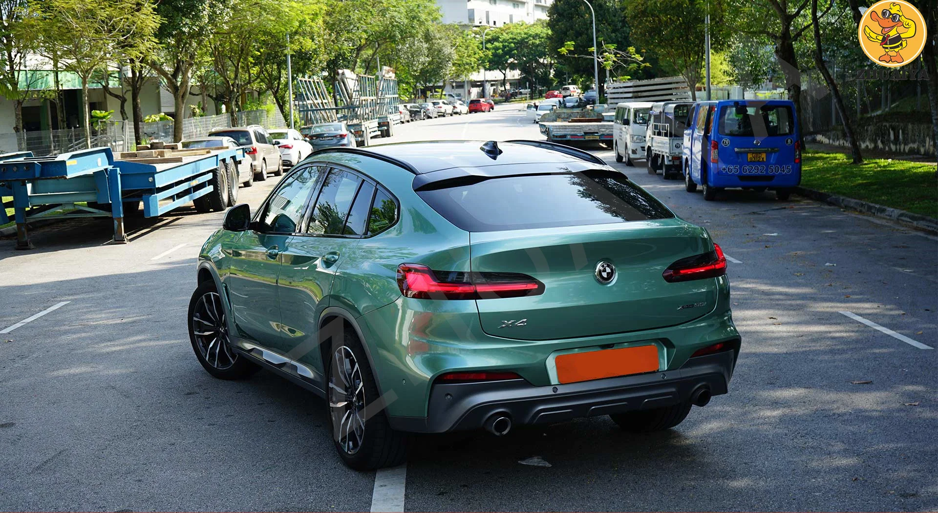 Рисунок 4 - Высококачественные автомобильные наклейки из ТПУ