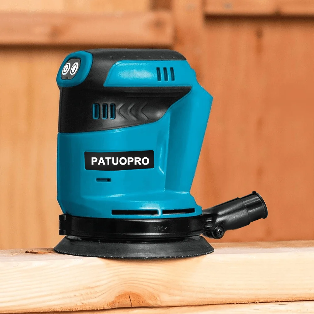PATUOPRO Беспроводная шлифовальная машина с произвольной орбитой электрическая для