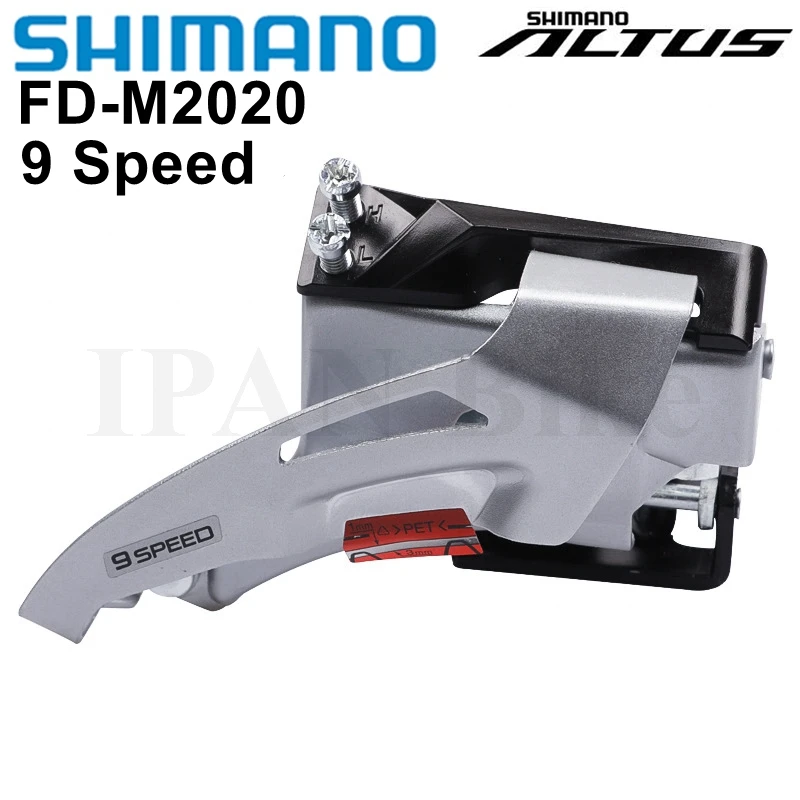 

Передний переключатель передач Shimano Aluts M2000, 9 скоростей
