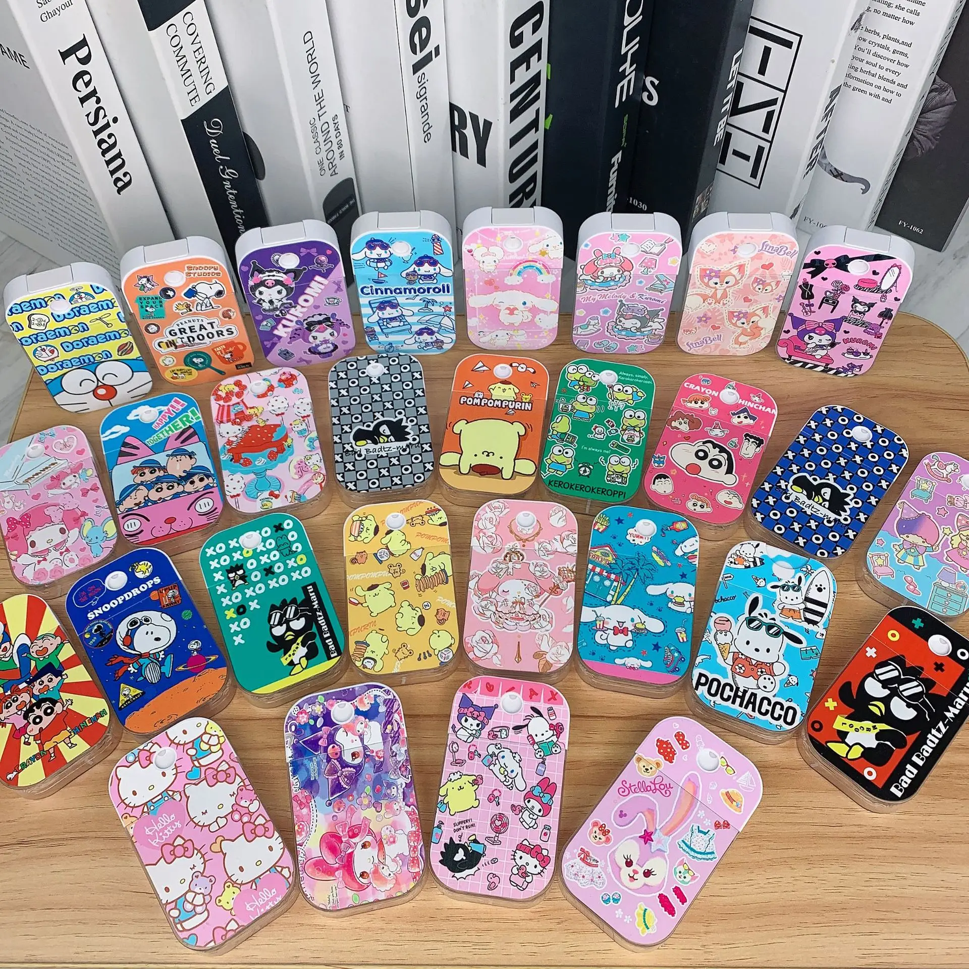 

50 мл Мультяшные котята Kuromi My Melody Snoopys аниме многоразовый парфюм алкоголь дезинфицирующее средство кавайная бутылка-распылитель подарок