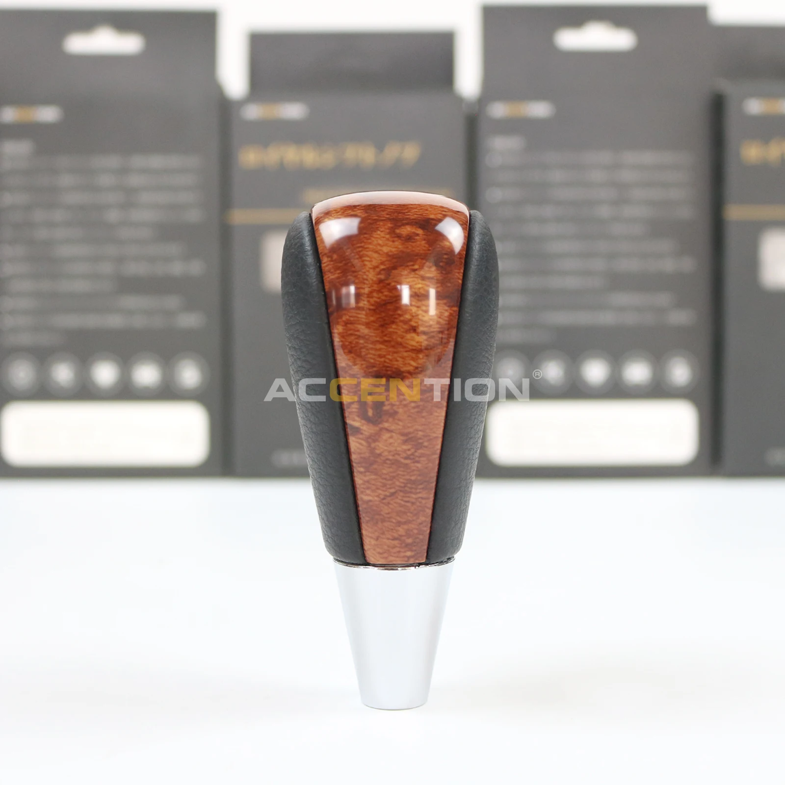 Ручка переключения передач из черной кожи для Toyota Corolla Camry Rav4 Solara Tundra Estima Land Cruiser