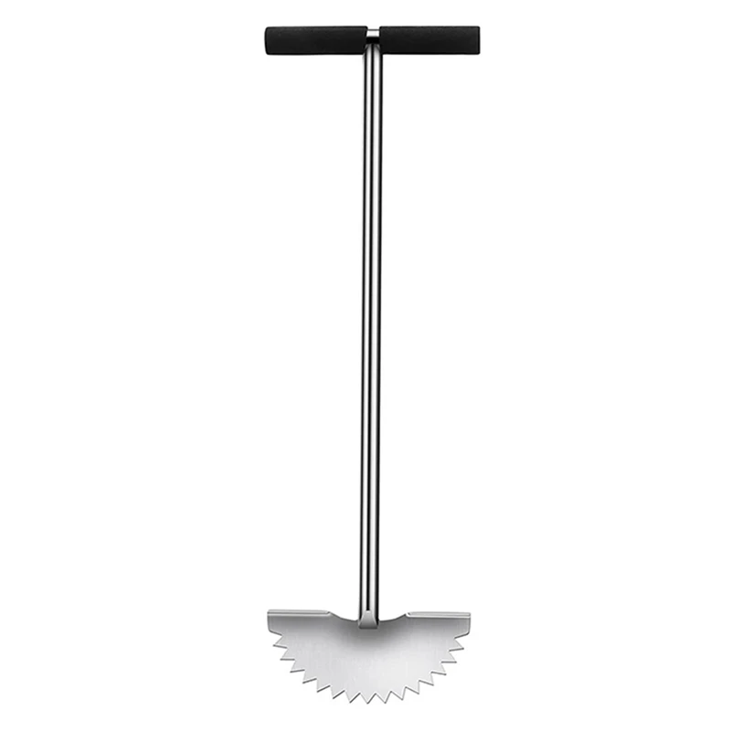 

Скребок для стрижки сада, Т-образная рукоятка в форме полумесяца, острые Зубчатые ручки, острые Зубчатые ручки с ручкой, кронштейн для газона