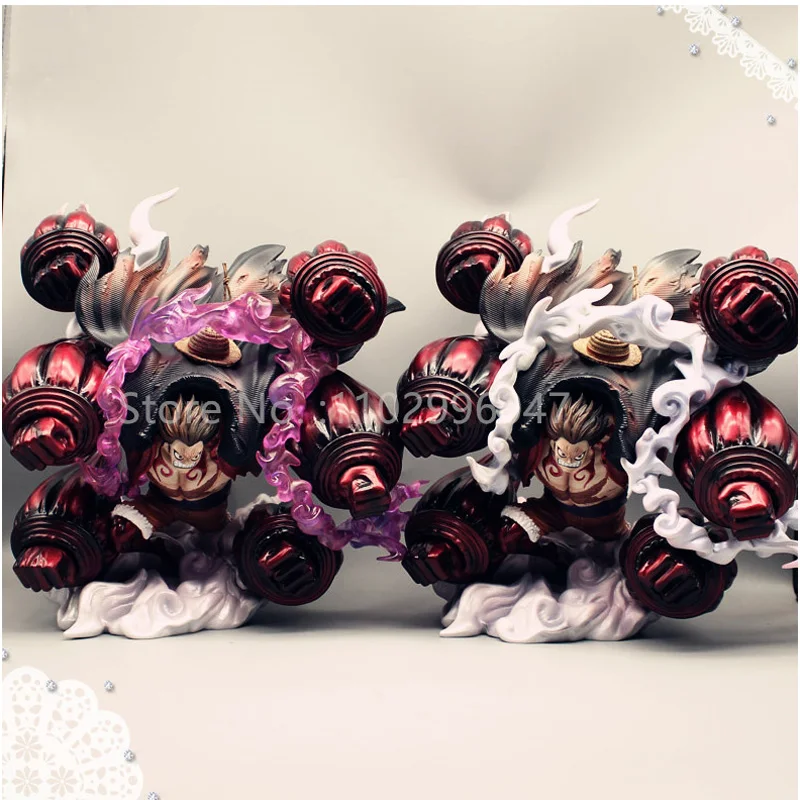 

30cm One Piece Figure Monkey D Luffy Gear 4 Anime Figure Gk Action Figurine Pvc Statue Model Doll Collectible For Kids Gifts Toy