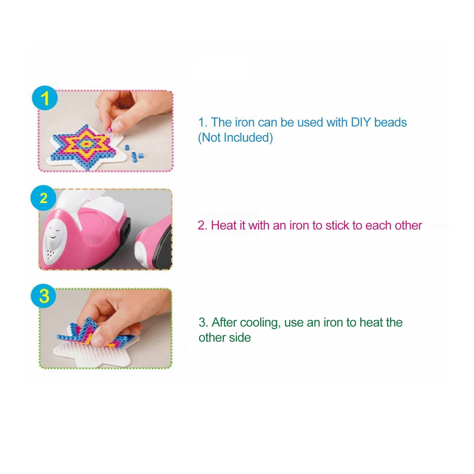 Мини-портативный Ручной Утюг С Противоожоговым Покрытием Для Одежды Портативный