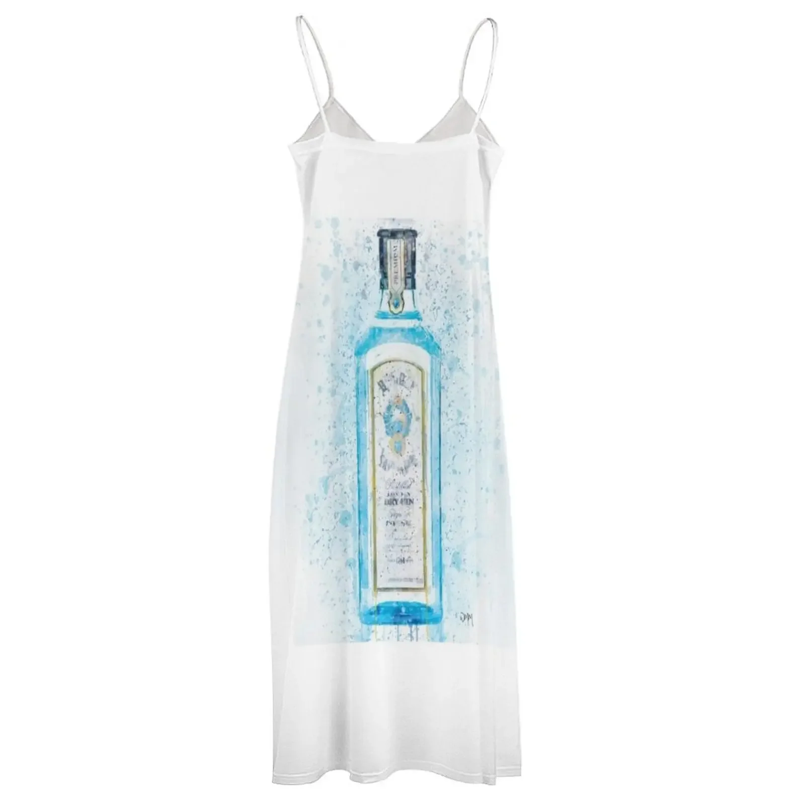 Женское платье Bombay Blue Gin Bottle из полиэстера