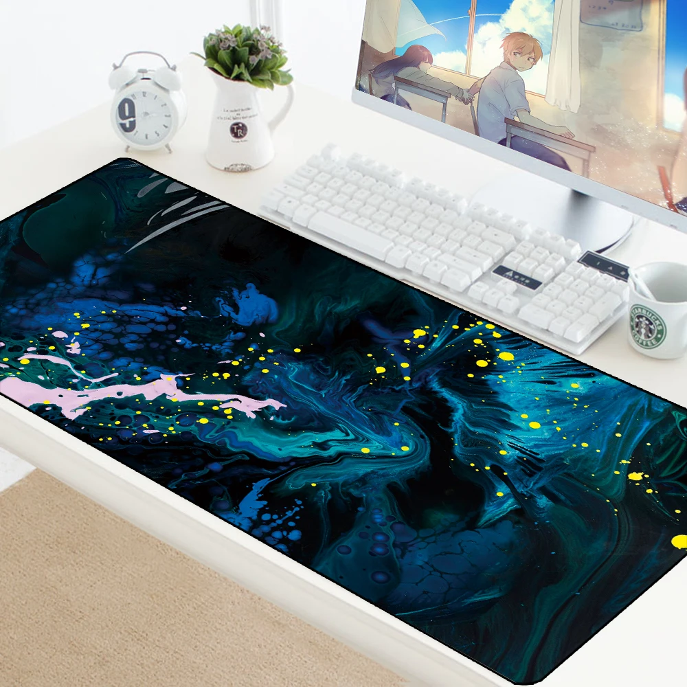

Mouse Pad Washable Gamer Abstract Art Large Rubber Gaming Computer Keyboard Mouse Mat Desk Mousepad for PC Desk Pad