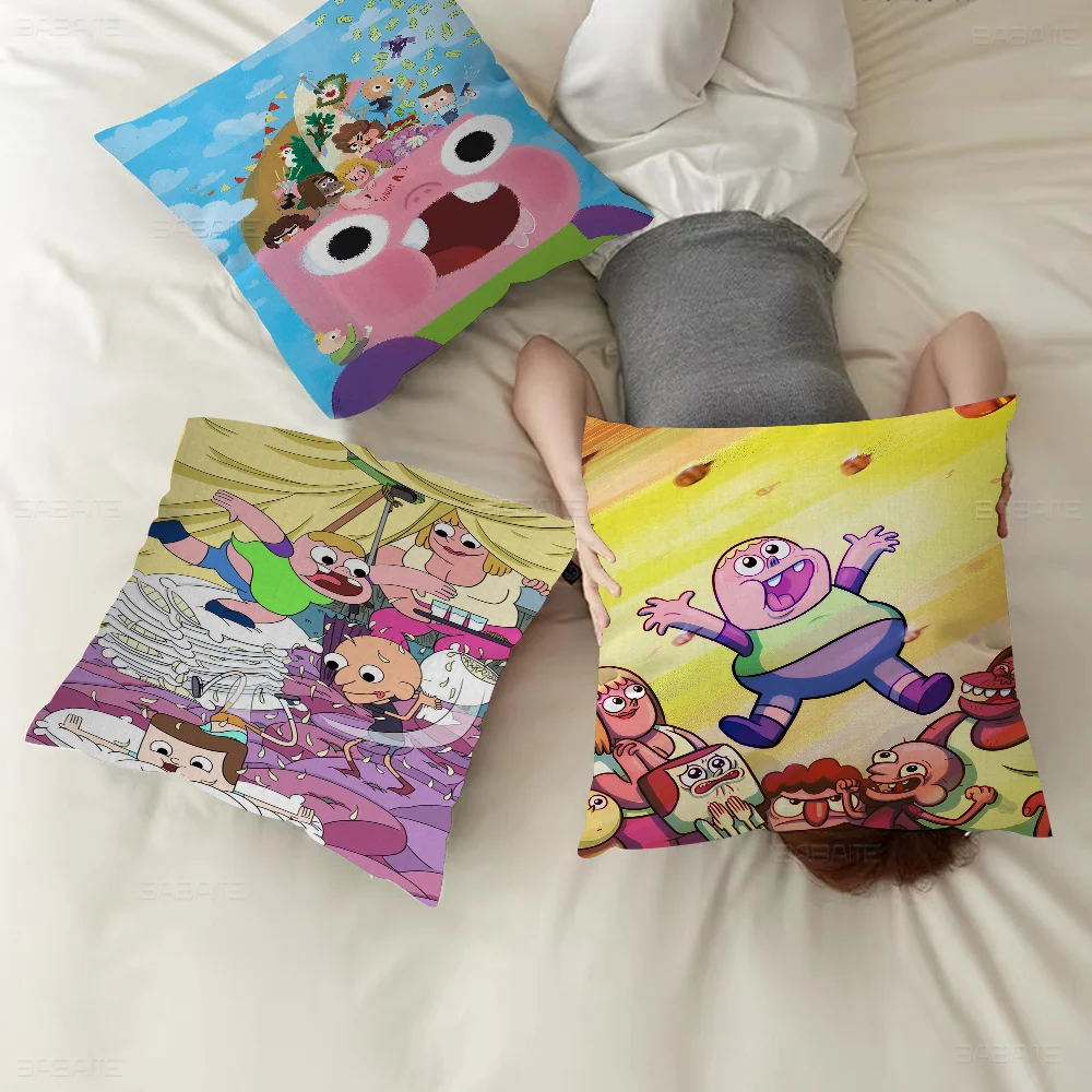 Наволочка с рисунком C-Clarences мультяшный подарок чехол для подушки спальни дома