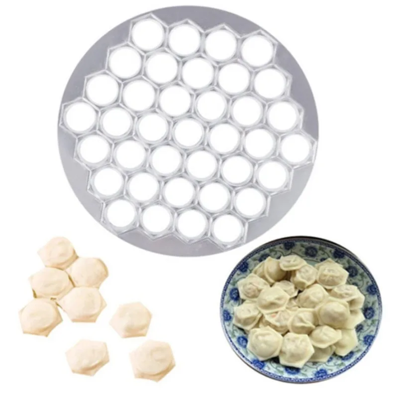 

Dumpling Mold Steel Dough Rolling Ravioli Mold 37/19 Holes Dumpling Mold Tool Cooking Accessories Kitchen Quick Dumpling Maker